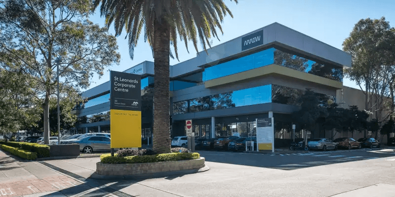 St Leonards Corporate Centre office building exterior