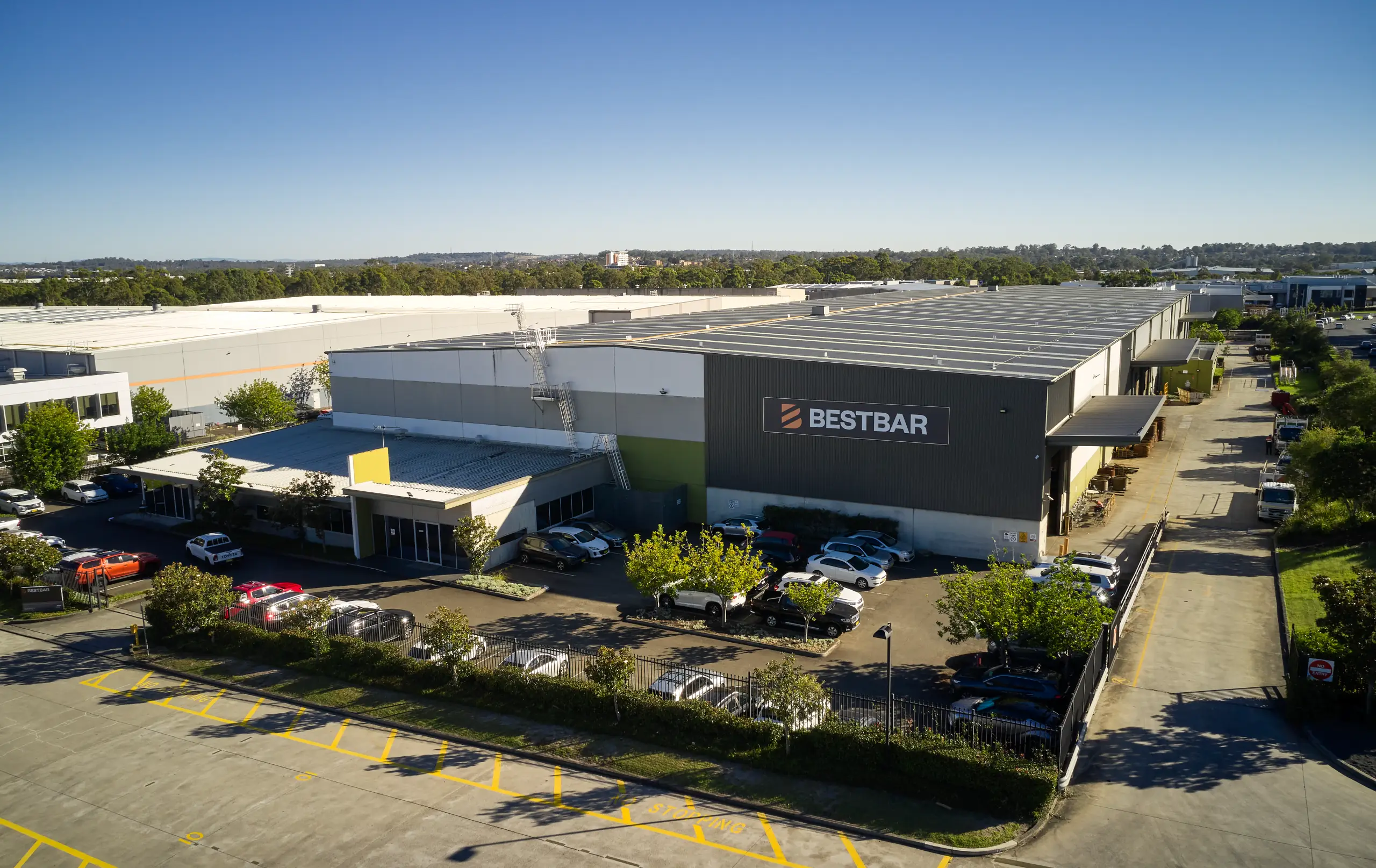 BestBar industrial construction facility, Prestons Sydney