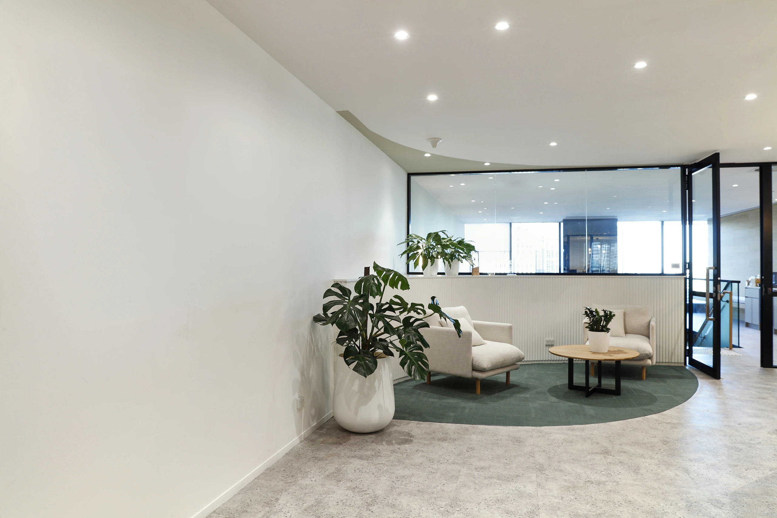 Private Client reception, George Street Sydney